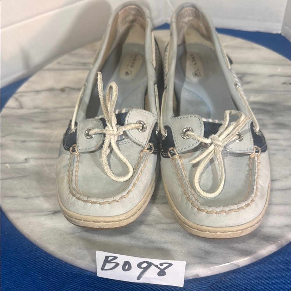 Sperry Women's Gray and Navy Loafers